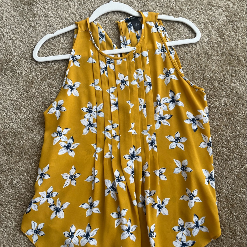 Ann Taylor Floral Blouse